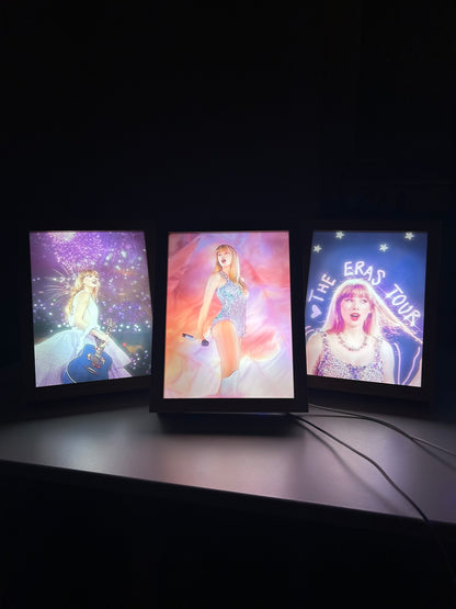 Taylor-Inspired LED Paintings